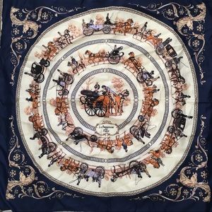 La Promenade de Paris scarf (Hermes design)